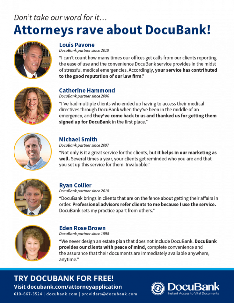 DocuBank Testimonials