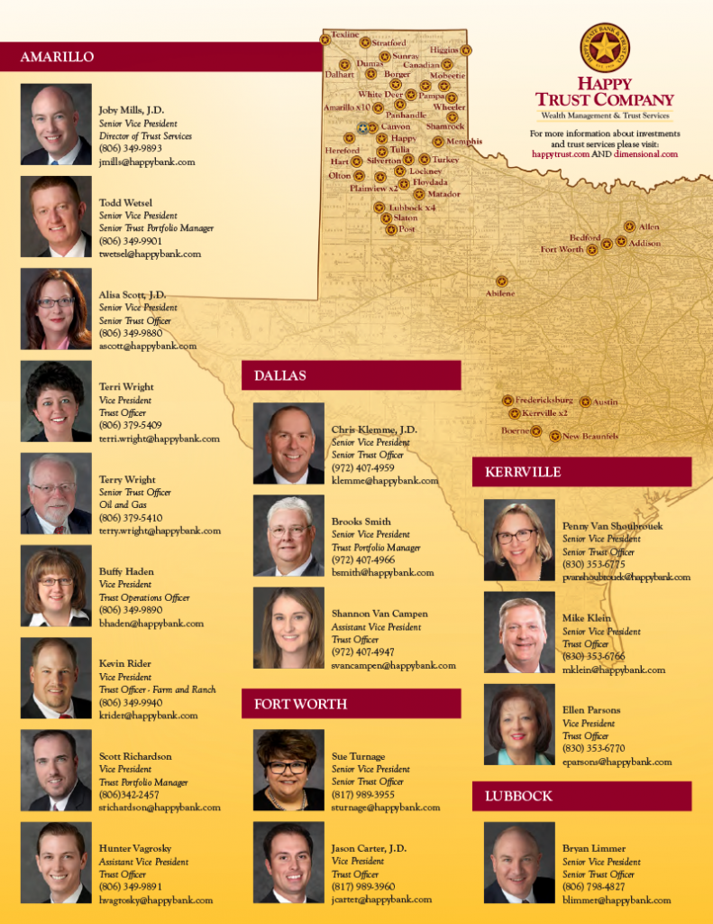 Meet our Trust Officers